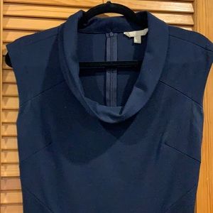 Banana Republic navy knit dress with pockets!